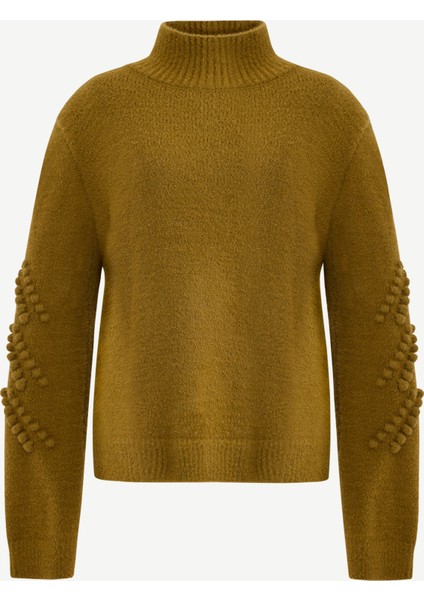 Regular Balıkçı Yaka Uzun Kol Kazak