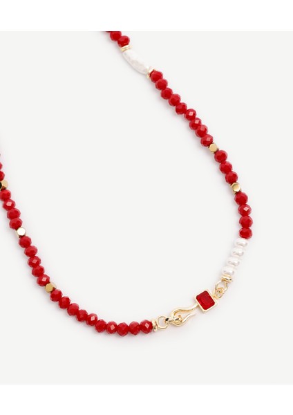 Hematit ve Mayorka Incili Kolye fiyatları