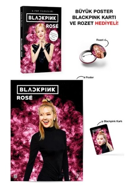 Blackpink Rosé - K-Pop Yıldızları