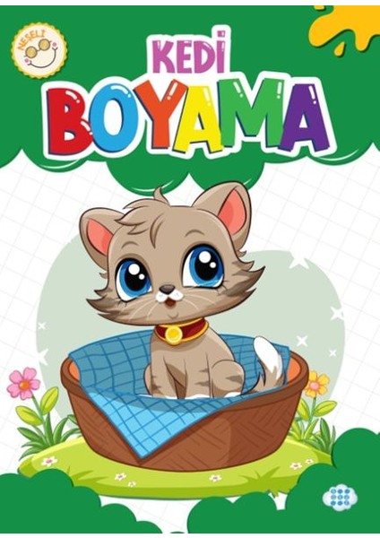 Neşeli Kedi Boyama