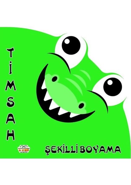 Şekilli Boyama Timsah