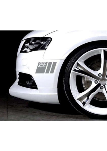 Audi Yan Kapı Logo ve Yazı Detaylı Sticker Etiket fiyatları
