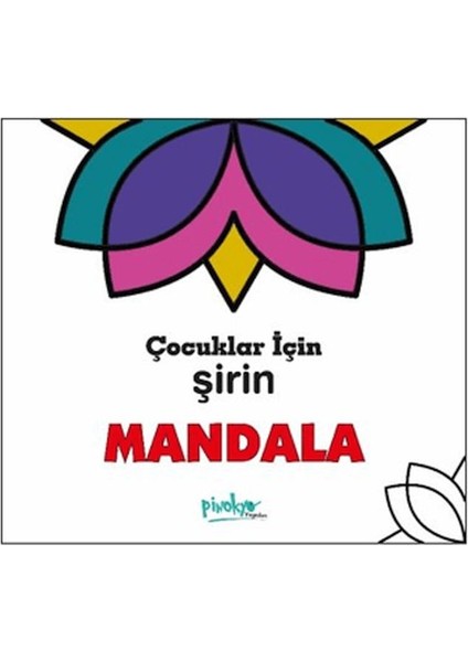 Çocuklar Için Şirin Mandala