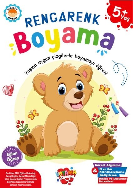 Rengarenk Boyama 5 Yaş