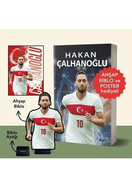 Hakan Çalhanoğlu - Ahşap Biblo ve Poster Hediyeli!