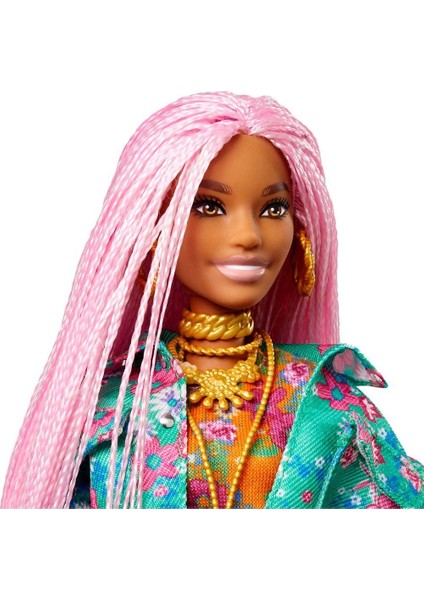 Barbie Extra Pembe Örgü Saçlı Bebek No:10 - GRN27-GXF09 (Lisinya) fiyatları