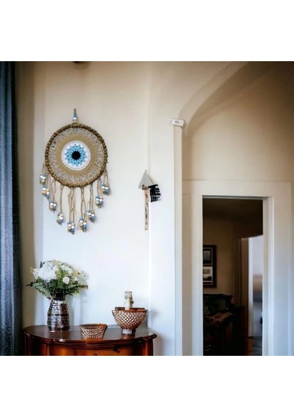 Örgülü Duvar Süsü Capucino Kahvesi Duvar Süsü Boncuklu indirimleri