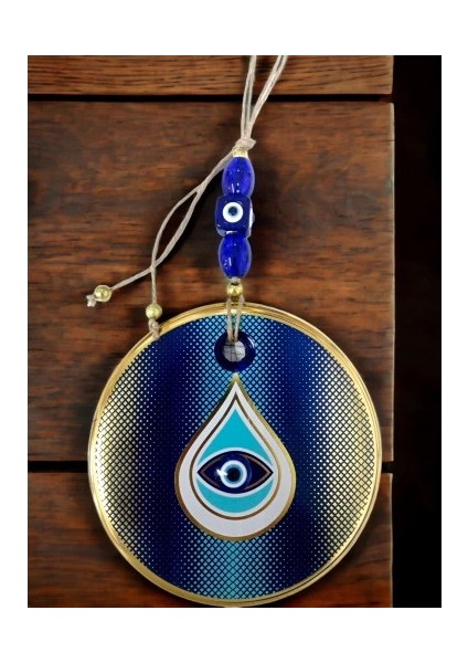 Puantiyeli Damla Desen Nazar Boncuklu Duvar Süsü Gözlü Duvar Dekoru indirimleri