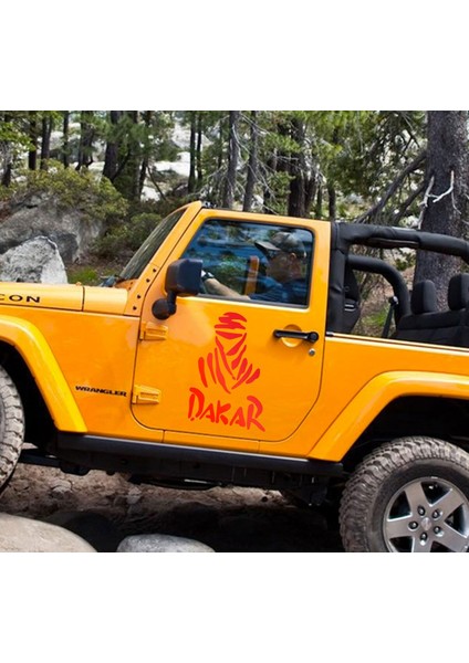 Dakar Kurukafa Offroad Özel Yeni Sticker 45*31CM