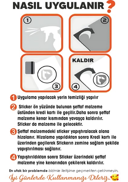 Kartal Tasarım Sticker 21 x 29 cm