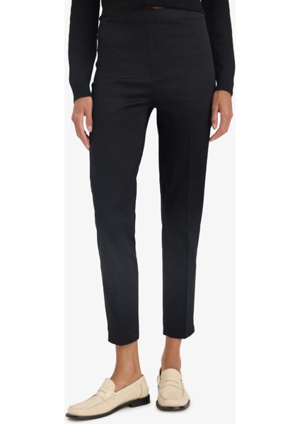 Sigaret Normal Bel Düz Paça Saten Pantolon J8743AZ25WN fırsatları