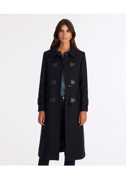 Regular Ceket Yaka Uzun Kol Palto modelleri