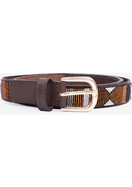 Boncuk Işlemeli Kemer