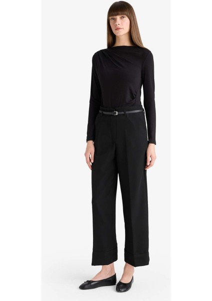 Wide Leg Cepli Normal Bel Geniş Paça Uzun Pantolon G3224AX25AU modelleri
