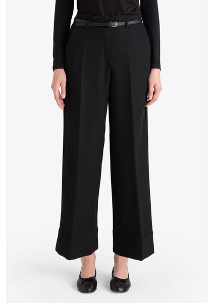 Wide Leg Cepli Normal Bel Geniş Paça Uzun Pantolon G3224AX25AU fırsatları