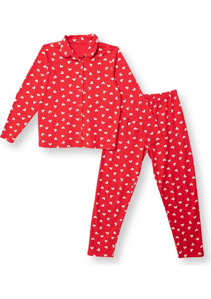Anne Mini Me Pijama Takımı Interlok Kapüşonlu Yaka Uzun Kol Reçme Paça fiyatları