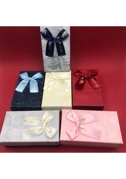Kurdeleli Hediye Kutusu modelleri