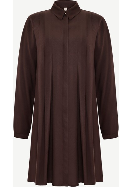 Bol Gömlek Yaka Uzun Kol Elbise indirimleri