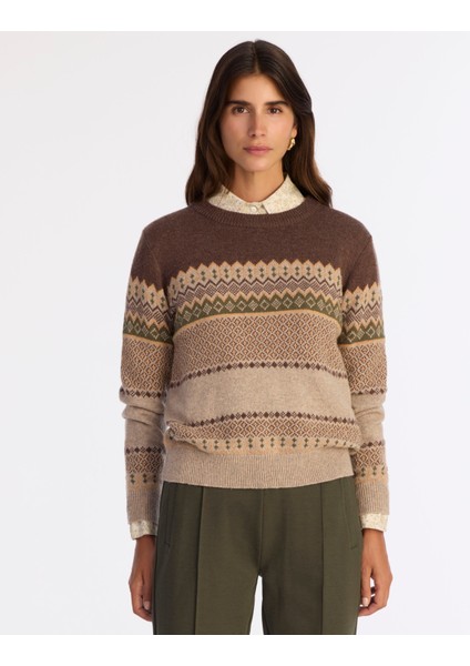 Regular Bisiklet Yaka Uzun Kol Kazak fiyatları