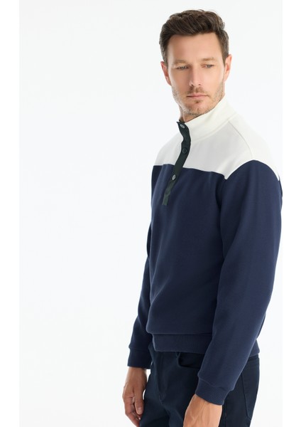 Regular Dik Yaka Uzun Kol Sweatshirt modelleri