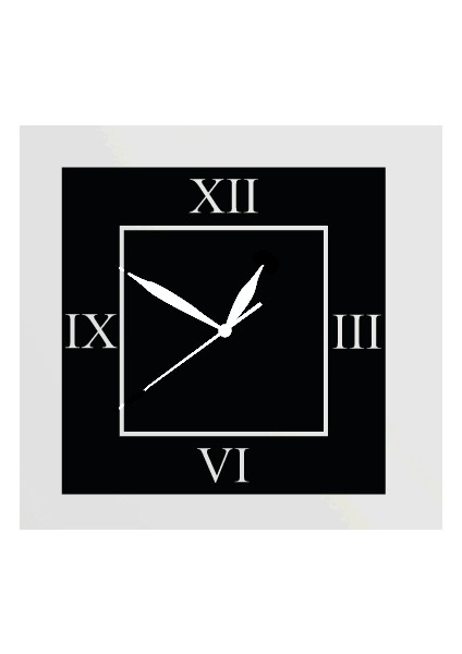 12 Ye 10 Kala Duvar Dekor Sticker 30 x 30 cm