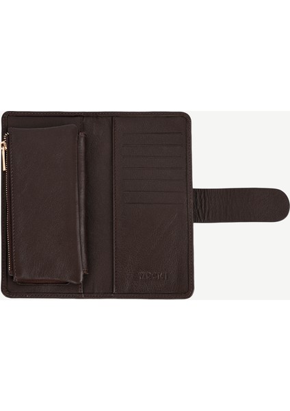 Kapama Detaylı Deri Cüzdan modelleri