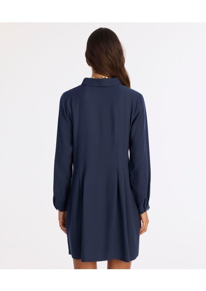 Bol Gömlek Yaka Uzun Kol Elbise fırsatları