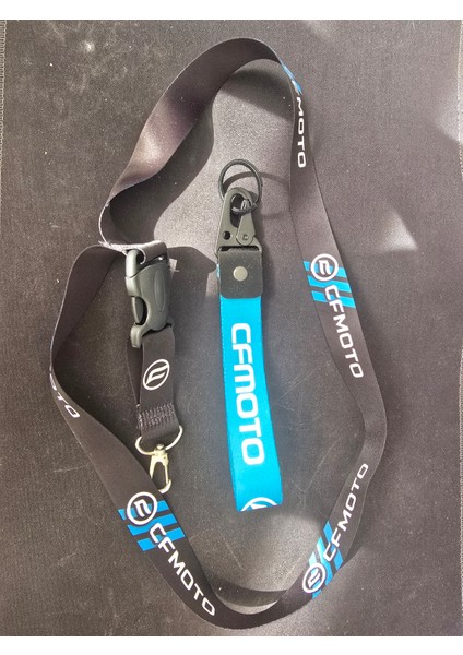 Cf Moto 2'li Set Mavi Anahtarlık