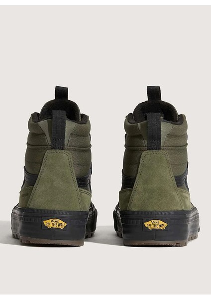 VN000DAQ2031-MTE Sk8-Hi Waterproof Yeşil - Siyah Süet + Deri Erkek Lifestyle Ayakkabı fırsatları