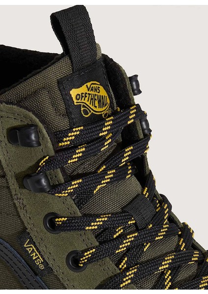 VN000DAQ2031-MTE Sk8-Hi Waterproof Yeşil - Siyah Süet + Deri Erkek Lifestyle Ayakkabı indirimleri