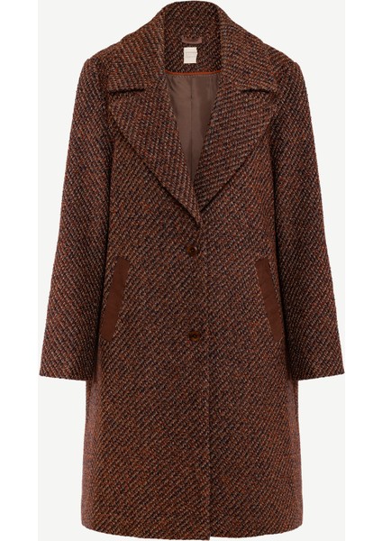 Regular Ceket Yaka Uzun Kol Palto indirimleri