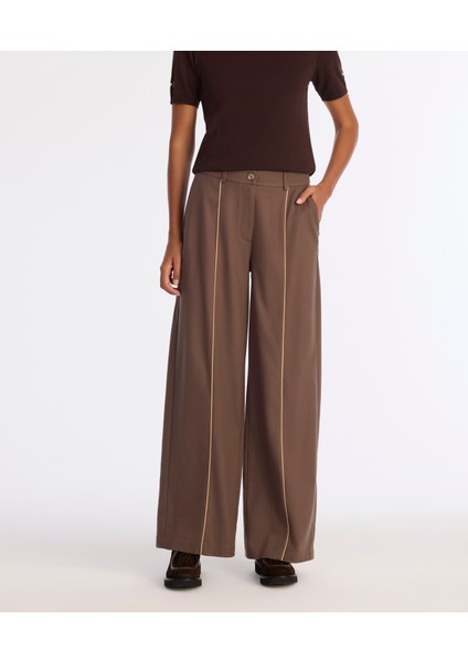 Geniş Yüksek Bel Pantolon fiyatları