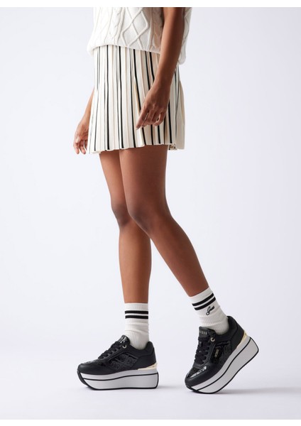 Siyah Kadın Sneaker FLTCM9FAL12-BLACK