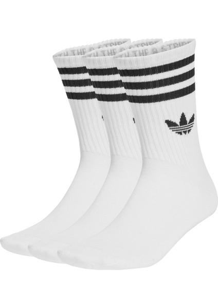 JV7401 3s Crew S 3p Beyaz Unisex Çorap