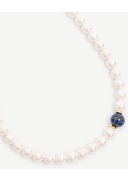 Mayorka Inci ve Lapis Detaylı Kolye fiyatları
