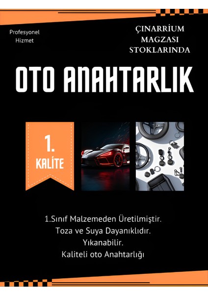 Honda Siyah-Kırmızı Set Anahtarlık fiyatları