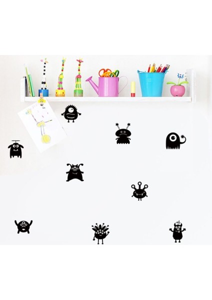 Sevimli Desen Çocuk Odası Duvar Dekor Sticker 26 x 27 cm fiyatları