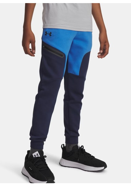 Normal Paça Lacivert Erkek Çocuk Eşofman Altı 1386689-403-UA B Unstoppable Flc Jo