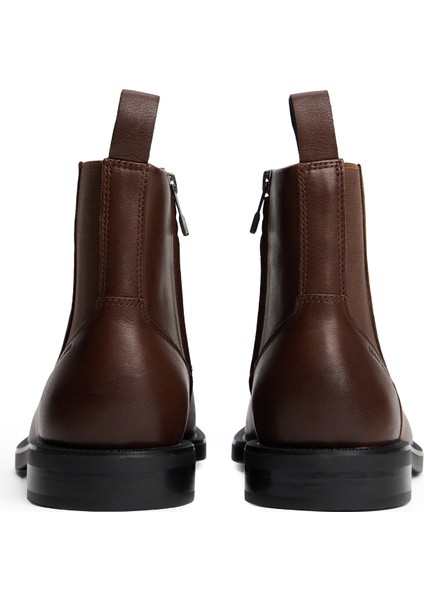 Kahve Erkek Bot Hılfıger Vogue Lth Warm Chelsea modelleri