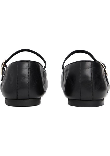 Deri Siyah Kadın Babet FW0FW09152BDS indirimleri