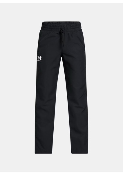 Normal Paça Siyah Erkek Çocuk Eşofman Altı 1390155-001-UA B Rival Wvn Pant