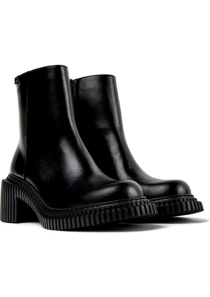 Deri Siyah Kadın Bot K400804-001 fiyatları