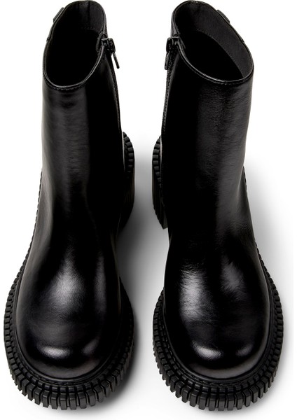 Deri Siyah Kadın Bot K400804-001 modelleri