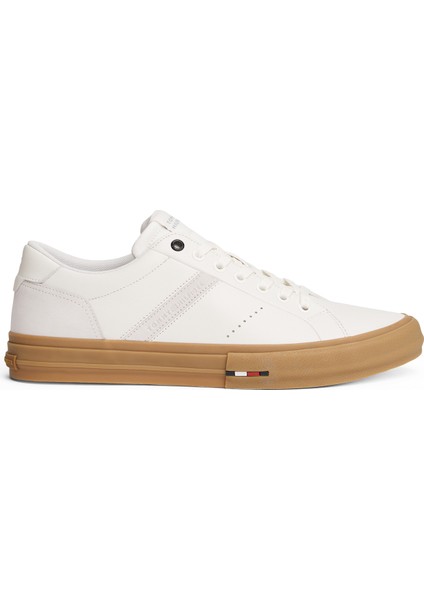 Deri Ekru Erkek Günlük Ayakkabı Th Hı Vulc Lth Street