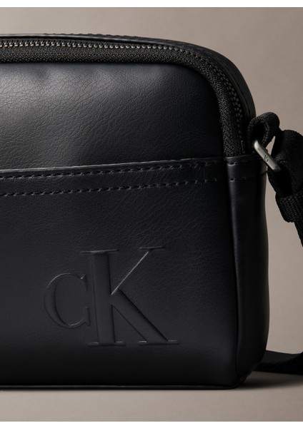 Siyah Erkek Postacı Çantası Bold Ck Camera Bag modelleri