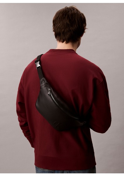 Siyah Erkek Bel Çantası Bold Ck Waıstbag