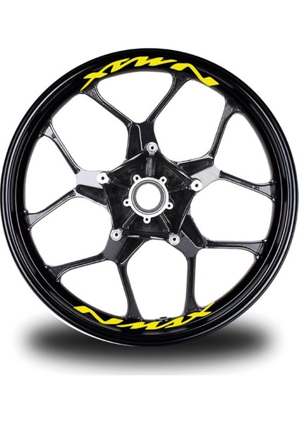 Nmax Yazılı 8li Jant Içi Yazı Sticker Etiket