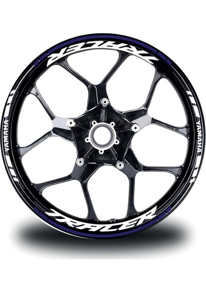 Yamaha Tracer Jant Iç Yazılı Sticker Etiket Modeli