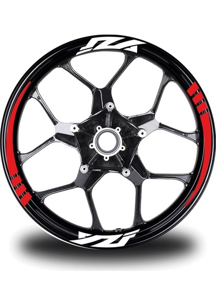 Yamaha Xmax 250 2 Kesikli Turuncu Renk Sticker Modeli Jant Dahil