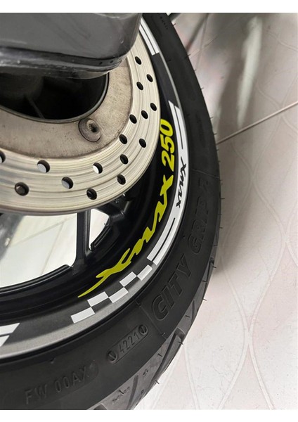 Yamaha Xmax Jant Sticker Etiket Modeli fiyatları